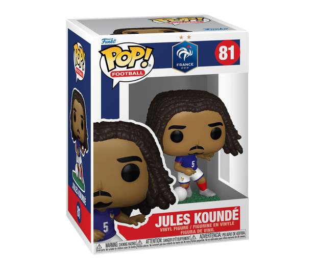 Funko POP Football: France - Jules Kounde - 1503926 - zdjęcie 3